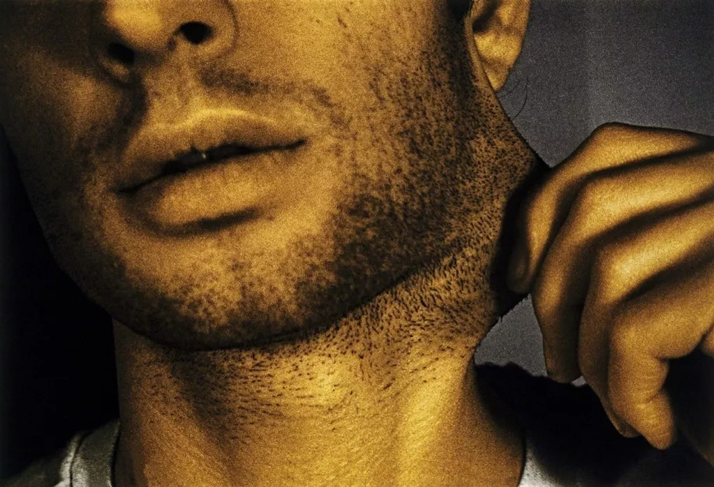 Bruce Nauman - Neck Pull, 2006 Epson UltraChrome K3 ink-jet print 19 × 28 in 48.3 × 71.1 cm