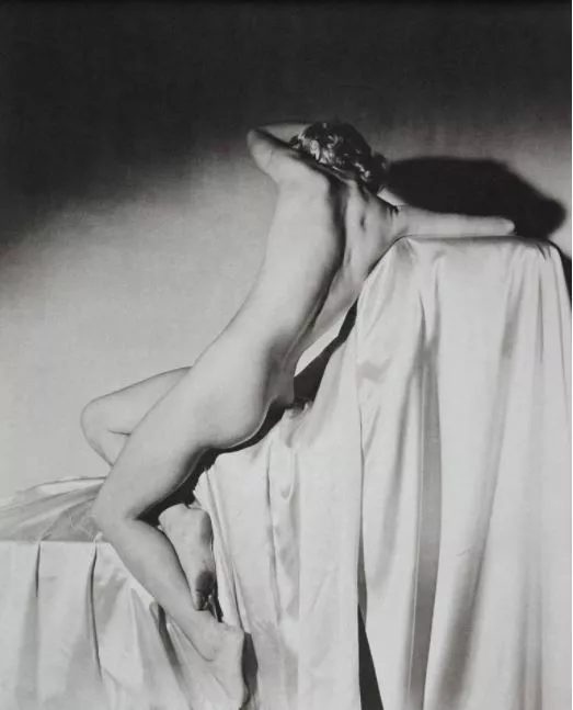 Horst P. Horst Lisa on Silk II, N.Y. 1940