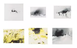 Olafur Eliasson: 'Inverted Campfire Series', 2006, Set of 15 x Photogravure on Hahnemühle handmade paper / Bütten 400 g/m², signed and numbered, edition of 18, various sizes (from 33,7 x 585 cm to 43,6 x 53,6 cm)