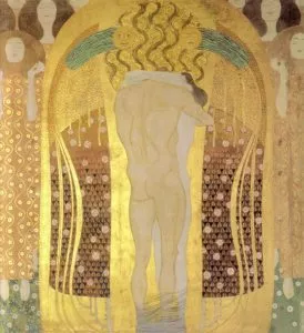 Gustav klimt-beethovenfries-freude-schoener-goetterfunken2