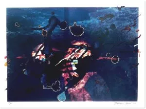 Rebecca Horn: “Zenith of the Ocean II”, 2007, C – Print, handsigned, numbered, edition of 25, size: 89,5 x 69,0 cm, from the portfolio “Doctor’s of the World Portfolio”