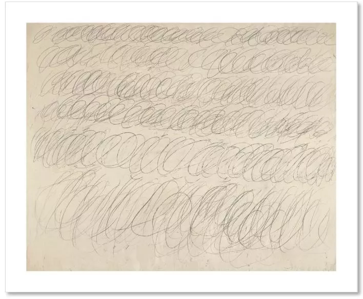 Cy Twombly Untitled 1968