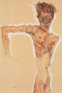 Egon Schiele Selbstportraet 1911 Metropolitan Museum 1
