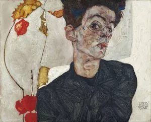 Egon Schiele Selfportrait