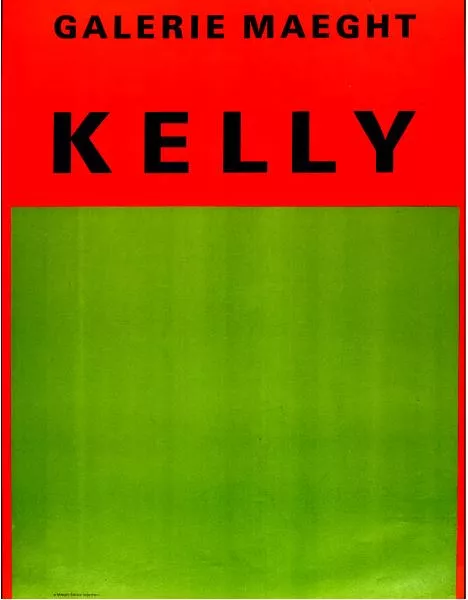 Ellsworth Kelly Exhibition Poster 1