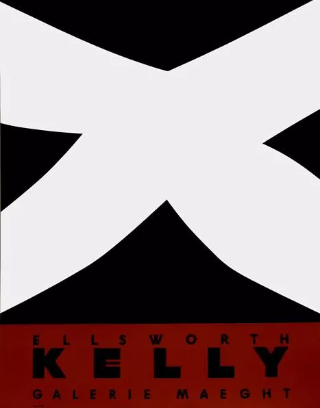 Ellsworth Kelly Exhibition Poster