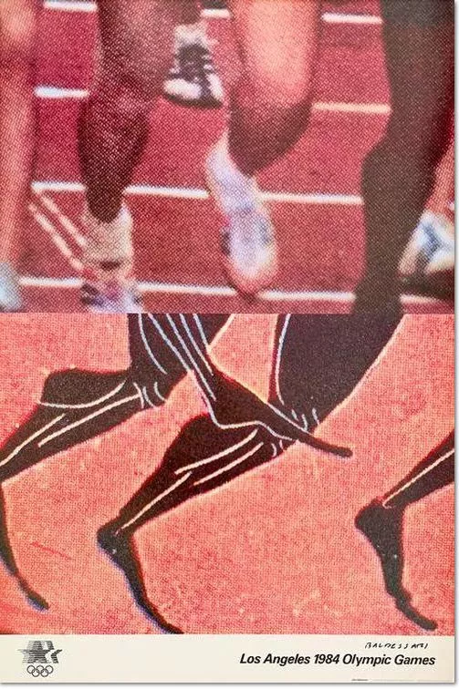 John Baldessari Olympic Games Poster