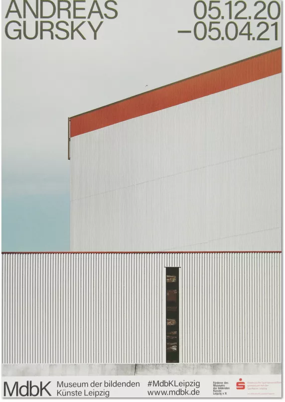 Andreas Gursky Exhibition Poster