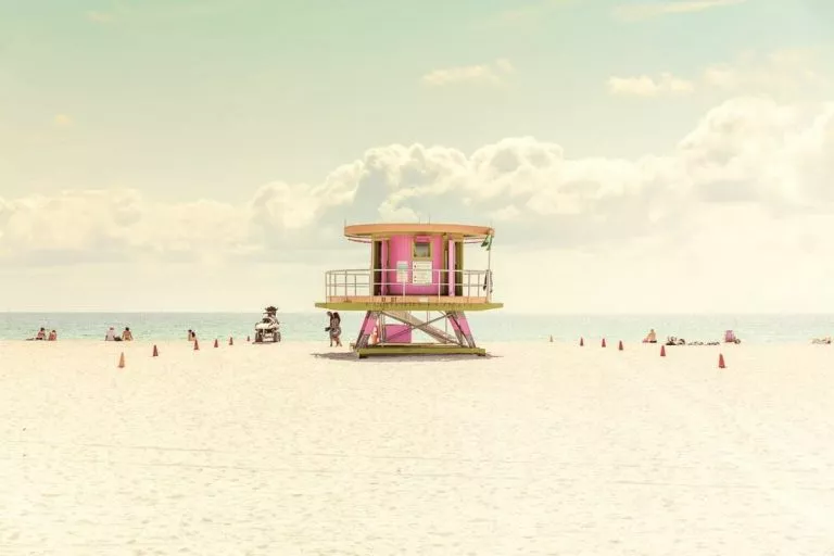 Miami Beach Life Guard Stand