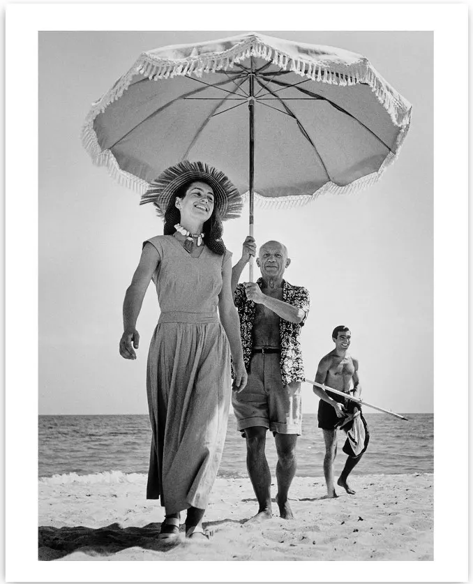 Robert Capa Picasso At The Cote DAzur